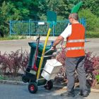 Upratovací vozík s možnosťou vloženia plastovej nádoby